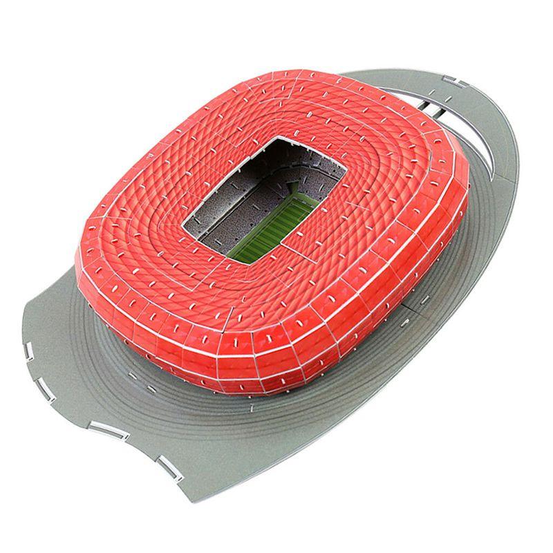 Exquisite 3d Puzzle Munich Allianz Football Field Model Handcraft Toy For Enthusiasts