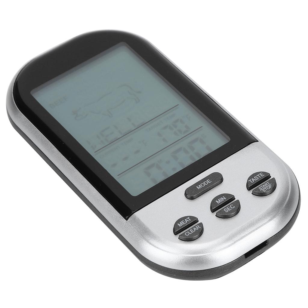 Wireless Electronic Digital Food Meat Thermometer with Probe for Grilling BBQ Cooking Home Kitchen