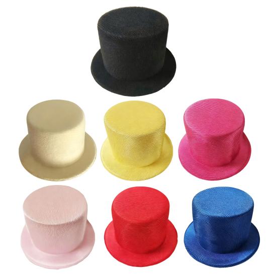 Mini Zylinder Miniatur Formhüte Partyhüte für Puppen Schneemänner DIY Basteln Weihnachten