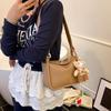 Simple and Fashionable Messenger Small Square Bag for Women's Spring New Commuting Shoulder Versatile Small Bag