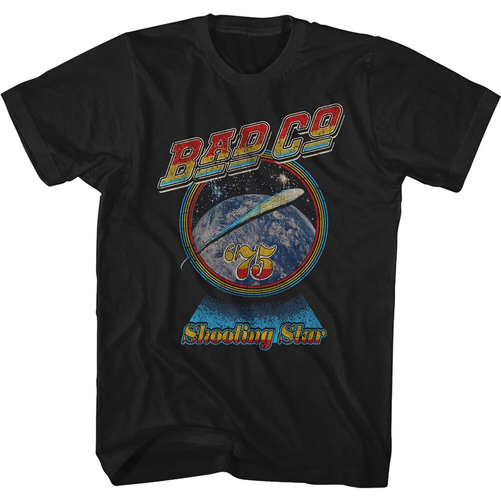Bad Company In Concert Shooting Star 75 Men T Shirt Official Concert Merch XXXL