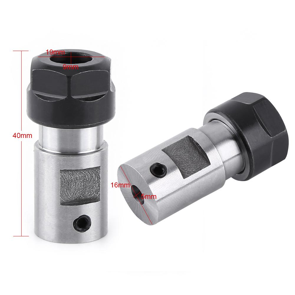 ER11A 5mm CNC Milling Motor Spindle Shaft Collet Chuck Extension Rod Holder Toolholder