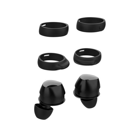2 Pair Earplug Durable Broken-proof Silicone In-Ear Earphone Covers Cap for Shopping