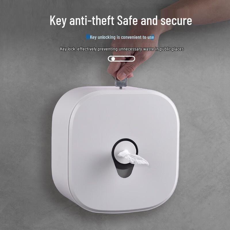 Anfeng Wall-Mounted Waterproof Large Roll Toilet Paper Dispenser
