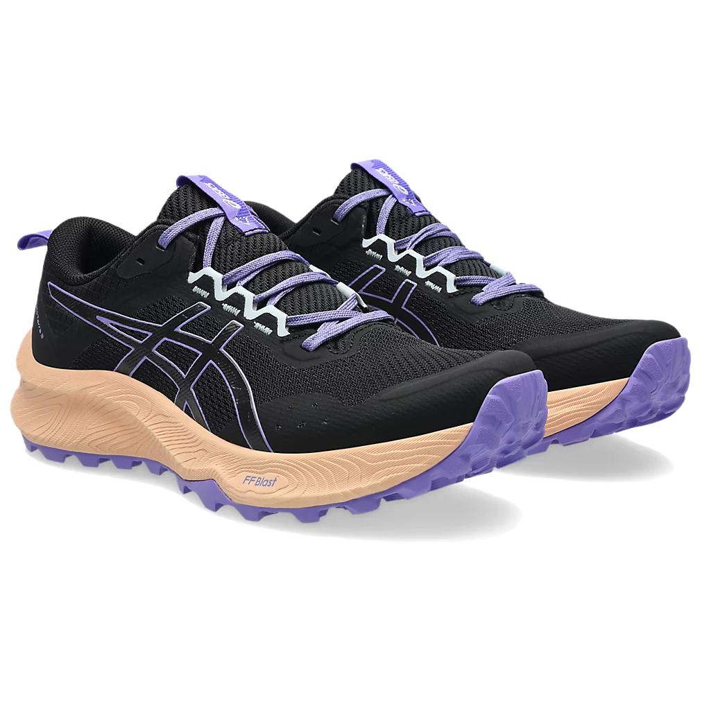 Women's Sneakers ASICS TRABUCO TERRA 3 Trail Running Shoes Women's Black