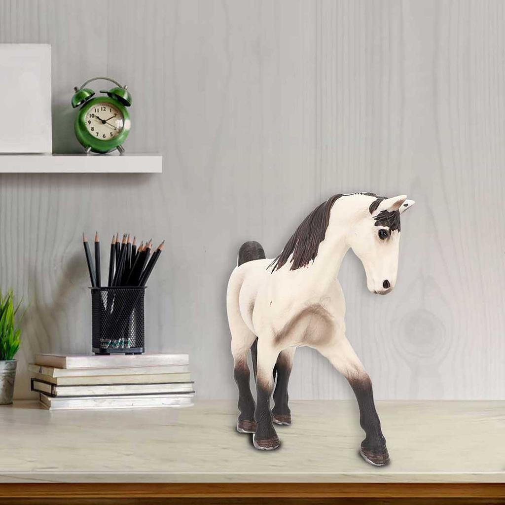 Simulation Solid Horse Figurine Plastic Animal Model Kid Children Educational Toys (#1)