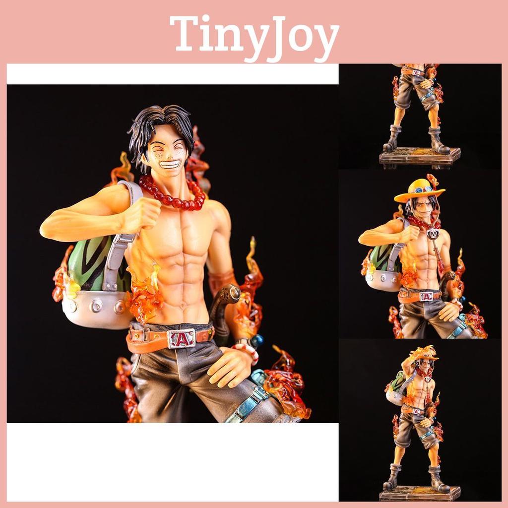 Exquisite Pvc Collectible Figure Of Ace From One Piece With Artistic Dual Head Design