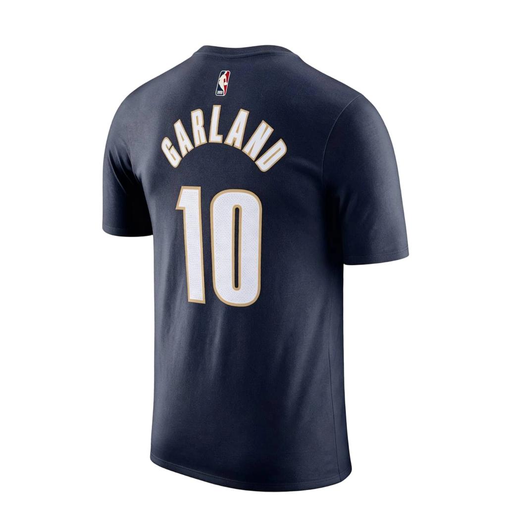 Nike NBA Cleveland Cavaliers Darius Garland 10 Color Block Rundhals Kurzarm Basketballtrikot Unisex Trikot HV5698-420
