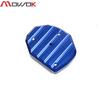 For HONDA CBR600RR CBR 600RR 2007-2022 2021 2020 Motorcycle Valve Cap & Kickstand Foot Side Stand Extension Pad Support Plate