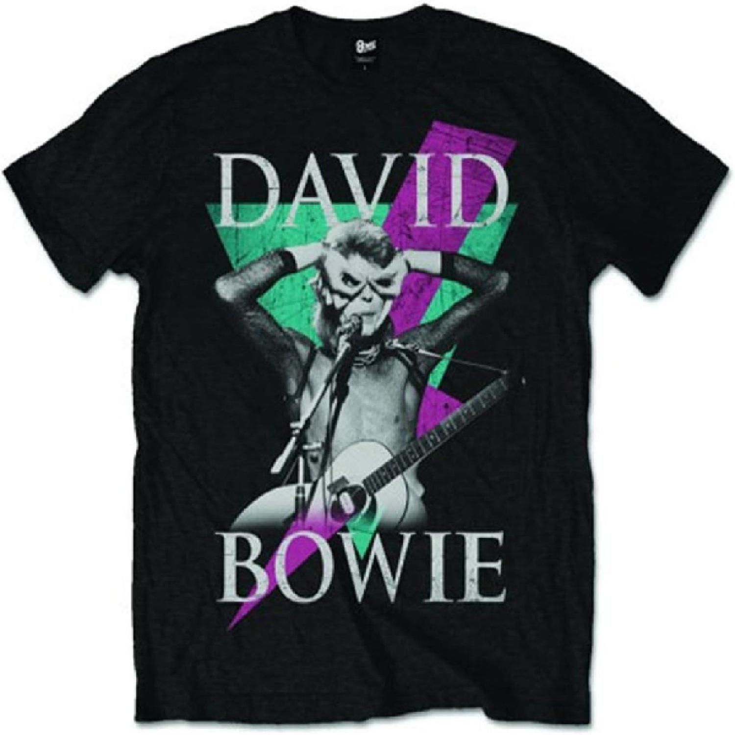 Унисекс футболка для взрослых David Bowie Thunder S