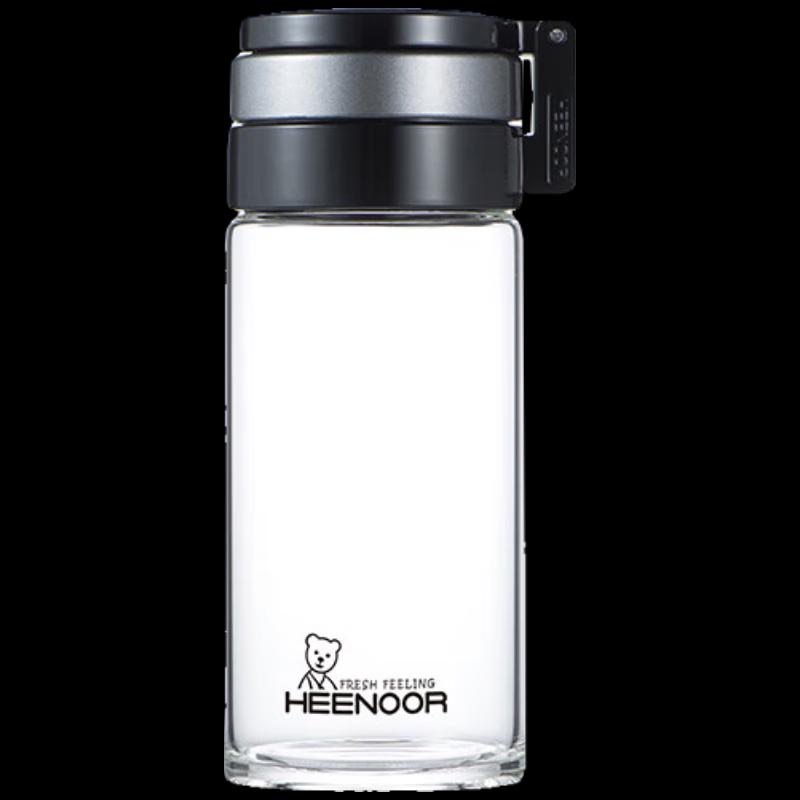 Xinor Men s Portable Single-Layer Glass Bottle