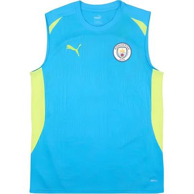 Manchester City 2024-25 Season Fashion Soft Sleeveless Sports Vest Men Tops 777551-11