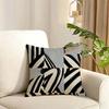 Abstract Figure Lines Girl Sofia Cushion Cover Reversible Plush Pillow Cover Soft Fluffy  Home Decor for Sofa Bedroom
