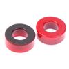 5 Pcs 27*14*11 Mm 10microO T106-2 Iron Ferrite Toroid Coresfor Inductors Iron Powder Core Red Ring Low Permeability