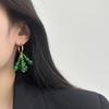 Classic Ring Handmade Bead String Earrings, Earrings, Retro Elegance And Nobility, Light Luxury, Exquisite Niche Design, Versatile