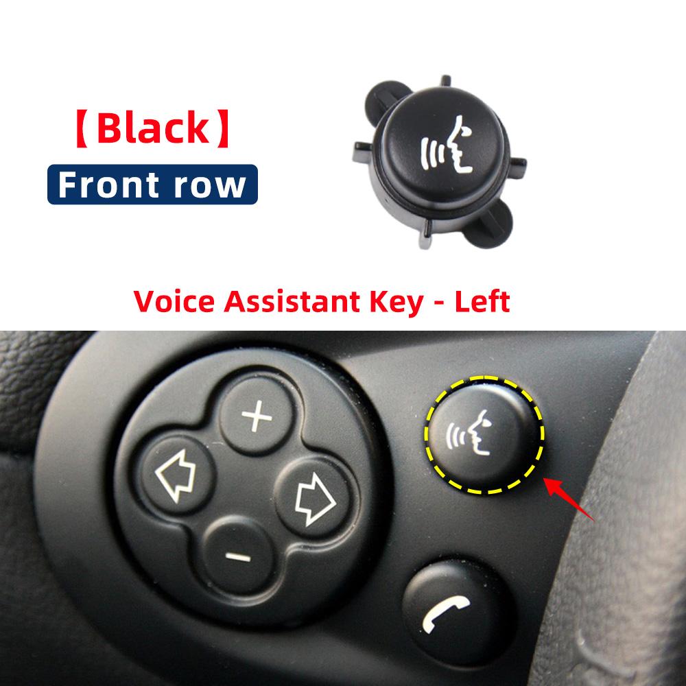 For BMW Mini R55 R56 R60 Car Steering Wheel Multifunction Cruise Control Switch Button Cover Trim 32309289676 Interior Accessory