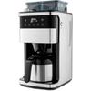 Isolierte digitale Filterkaffeemaschine mit Mahlwerk - MEDION - 1000W - 1,0L - Silber