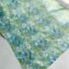 50x145cm Green Butterfly Jacquard Fabric DIY Hair Accessory Dress Cheongsam Fabric Print Handcrafted Designer Fabric