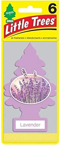 Little Trees Air Fresheners Great Value Set of 6 Lavender