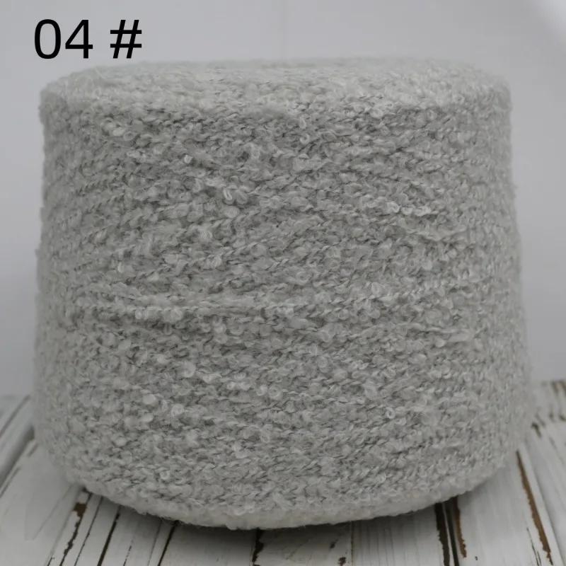 200g 460m Hand-braided Alpaca Loop Wool Yarn Thread Hand Knitting Wool Crochet Yarn for DIY Sweater Soft Smooth Yarn