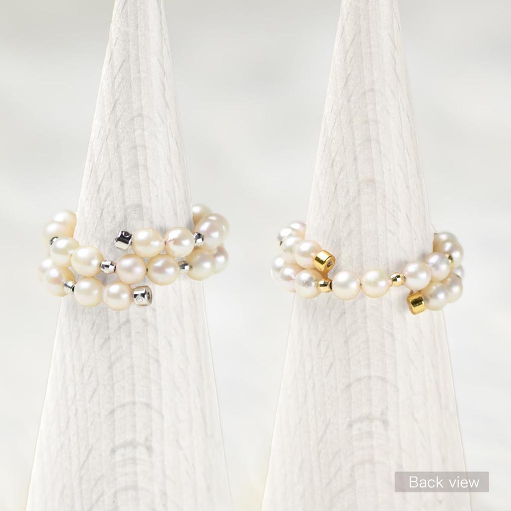 K18YG oder K18WG Akoya Perle Babyperle Einheitsgröße Doppelte Junihochzeit Feier für neue Mitarbeiter Aufnahmeprüfungsgeschenk Kordelzug Garantie Hergestellt in Japan