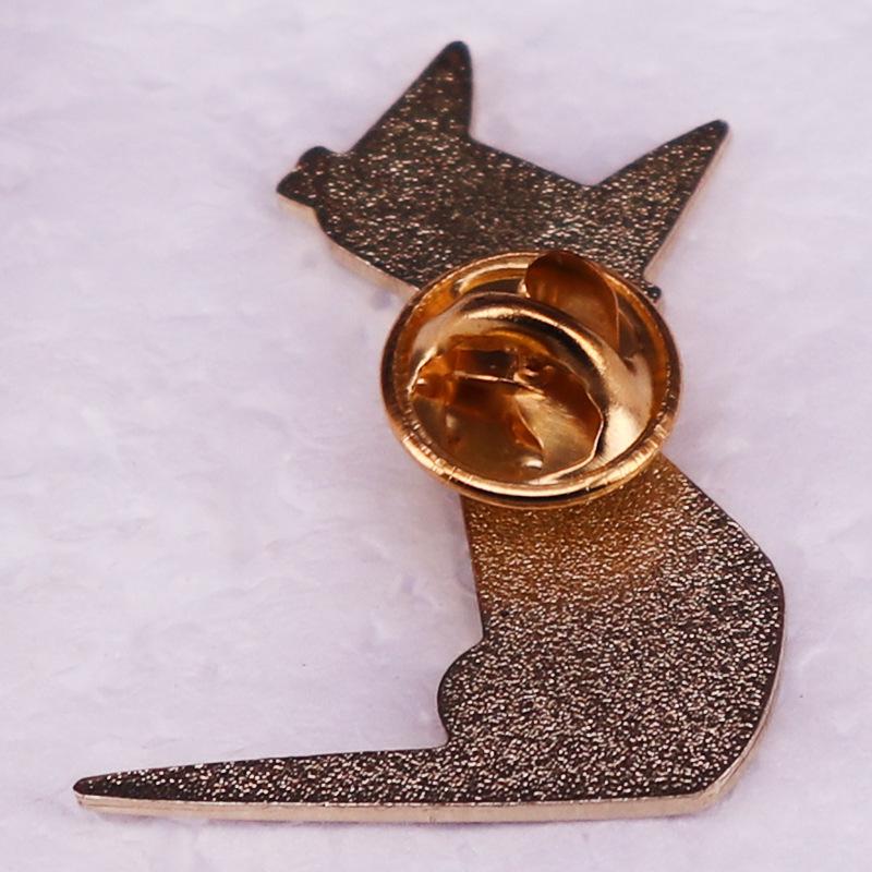 Black Cat Cartoon Brooch
