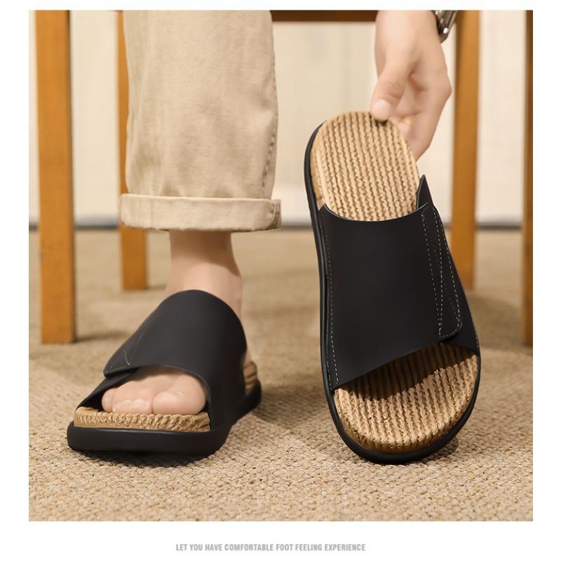 Slippers Men Summer Slip Resistant Wear-resistant Suitable Outdoor Sports Beach Leisure Sandals