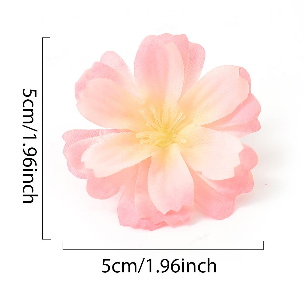 30/50Pcs Artificial Hydrangea Flowers Head Rose Artificial Flower Home Room Decoration DIY Gift Accessories Wreath Wedding Decor