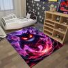 1PC Gengar  Pattern Printed Rug Bedroom Living Room Anime Carpets for Girl Room Floor Mat Home Decor Non-Slip Rug Fast Shipping