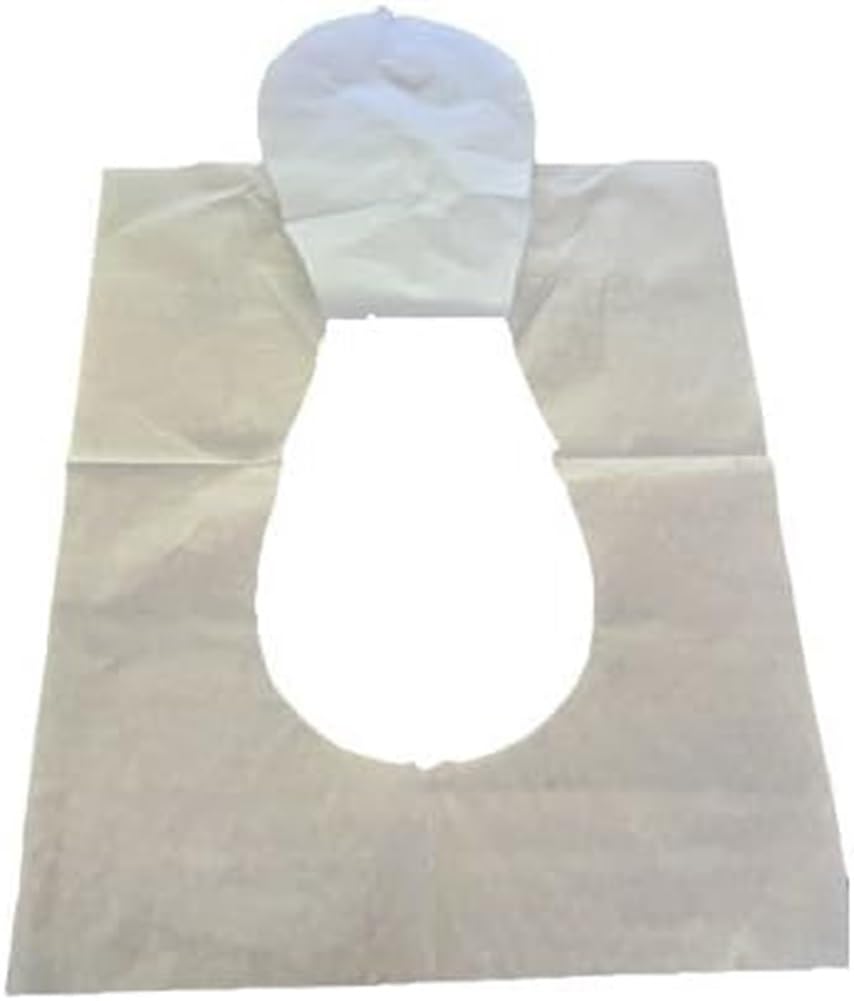Toilet Seat Paper Sheet with Antibacterial Material for Toilet Seats X 2 Box Set (150 Sheets)