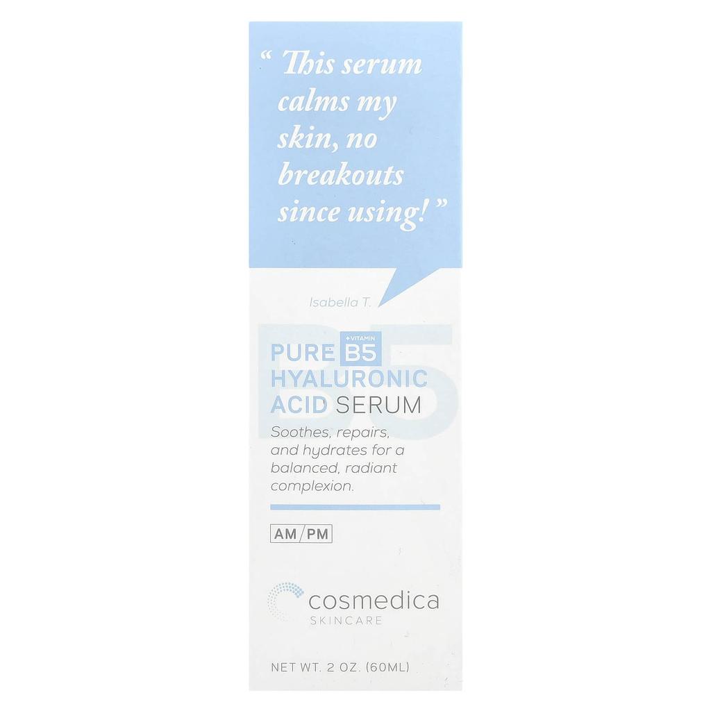 Pure Hyaluronic Acid Serum + Vitamin B5, 60Ml(2Oz)