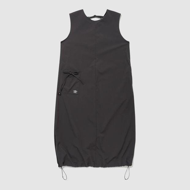 UMBRO Chillout Cooling Women'S Long Sleeveless Dress Dark Charcoal (Uq222Cop61)