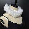 Palace Decorative Ralph Collar Detachable Ruffled Scarf Fake Collar Clown Collar Necklaces Costume Accessory For Pography