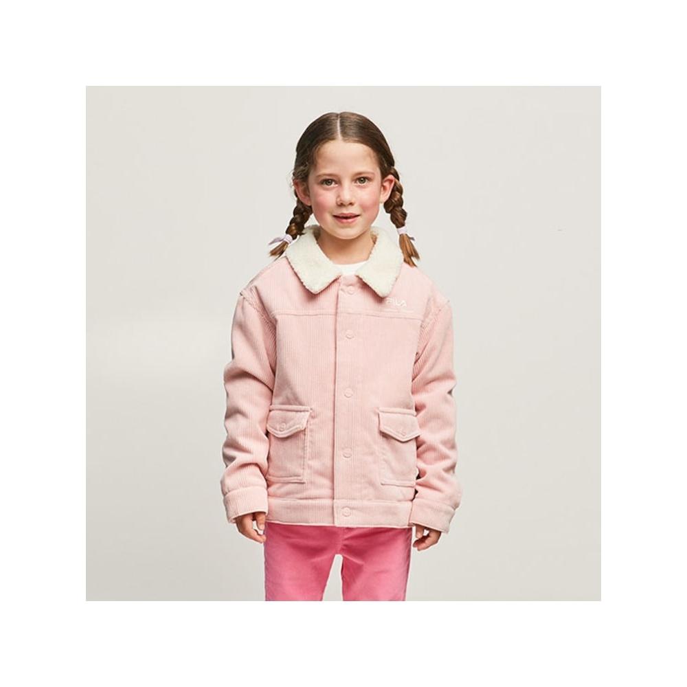 

[fila Kids] Corduroy Trucker Fk2jke3103x Ipk q0zFk2jke3103xIpk INDIANPINK/120