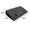 50/70/100mm Driveway Ramp Plastic Car Wheel Ramp Portable Threshold Ramp  Truck