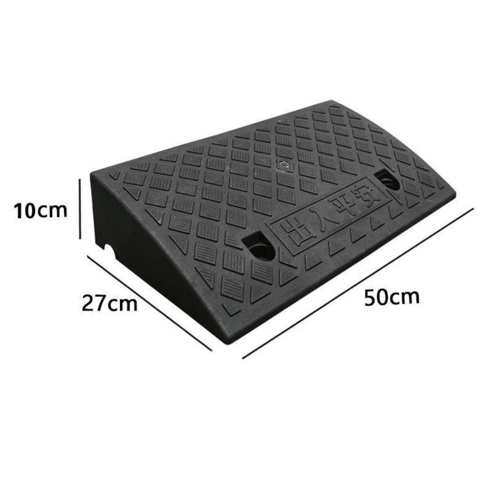 50/70/100mm Driveway Ramp Plastic Car Wheel Ramp Portable Threshold Ramp  Truck