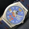 AUTOMATIC 8200 VINTAGE JAPAN MENS BLUE COLOR DIAL WATCH A500318-2 R151b-a500318
