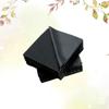 100 Peças Pano de Limpeza de Tela Microfibra 15x15cm Preto para Óculos de Sol Óculos Lentes Limpeza Celular Tablet Computador Pano de Limpeza