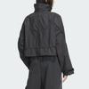 adidas Fos Series Fashion Simple Loose Versatile Stand Collar Jacket Women Jacket Carbon-Black JM4271