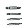 Screw Extractors For Broken Bolts, Screws And Studs. HSS. Set - 4 Pcs. Bits