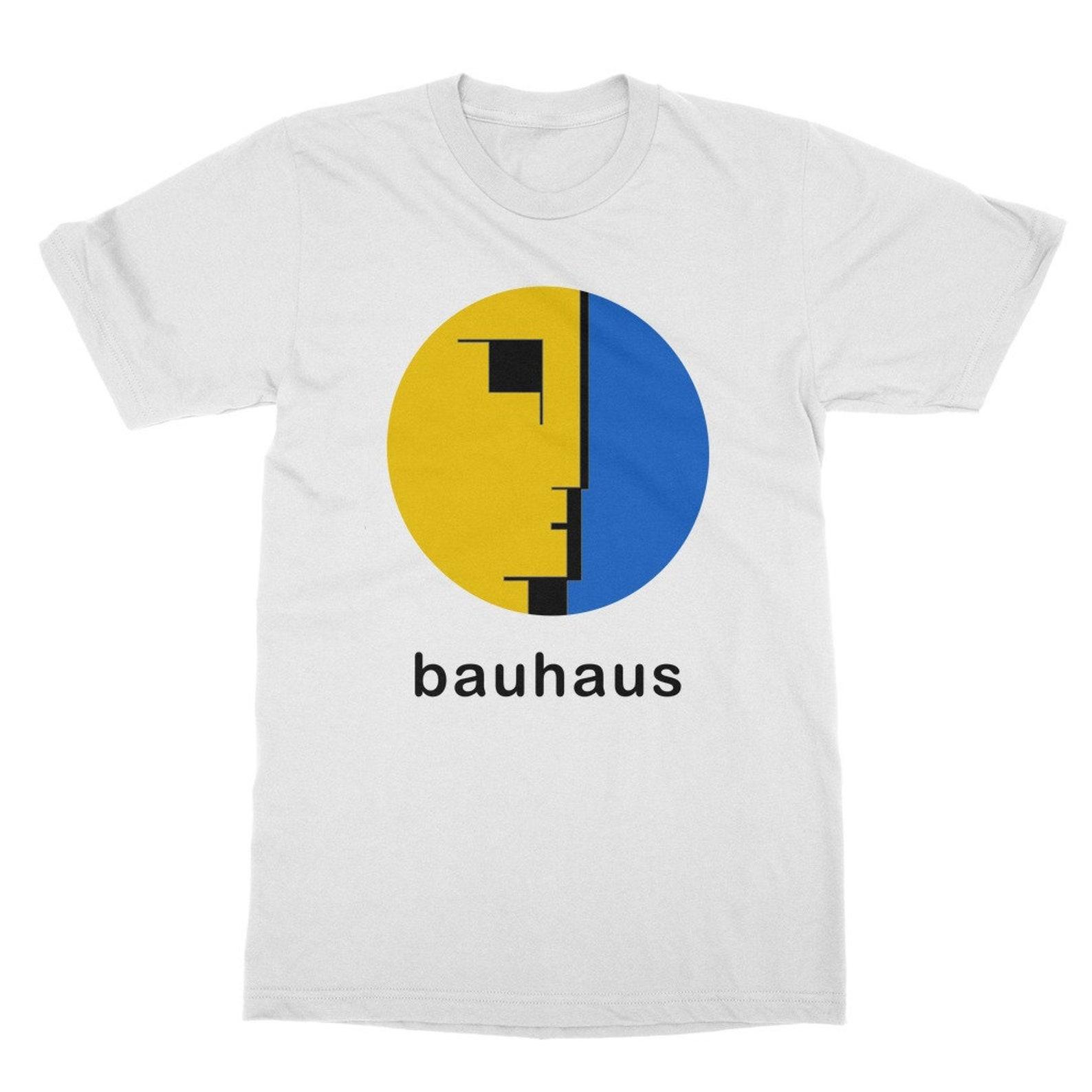 Bauhaus Geometric T-Shirt – Abstract Unisex Design M