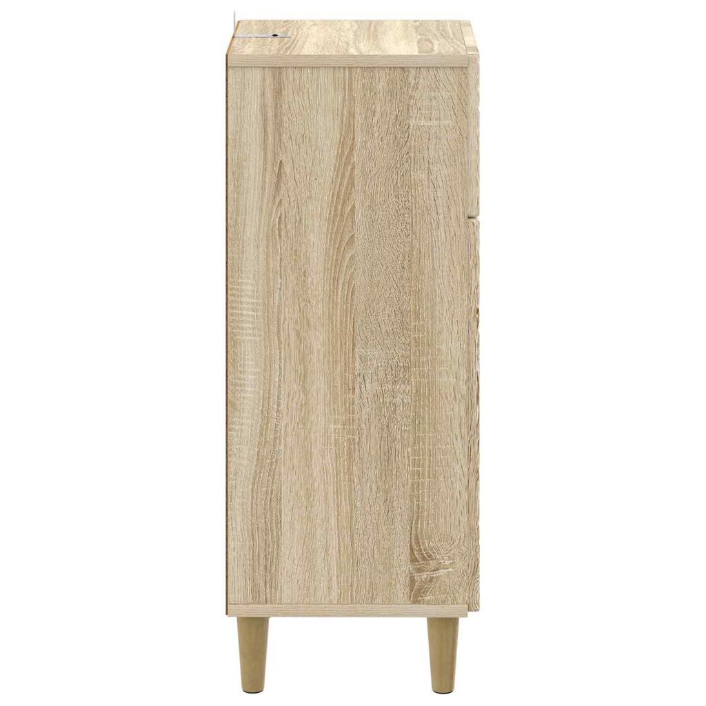 Bathroom Storage Cabinet DELFT Sonoma Oak