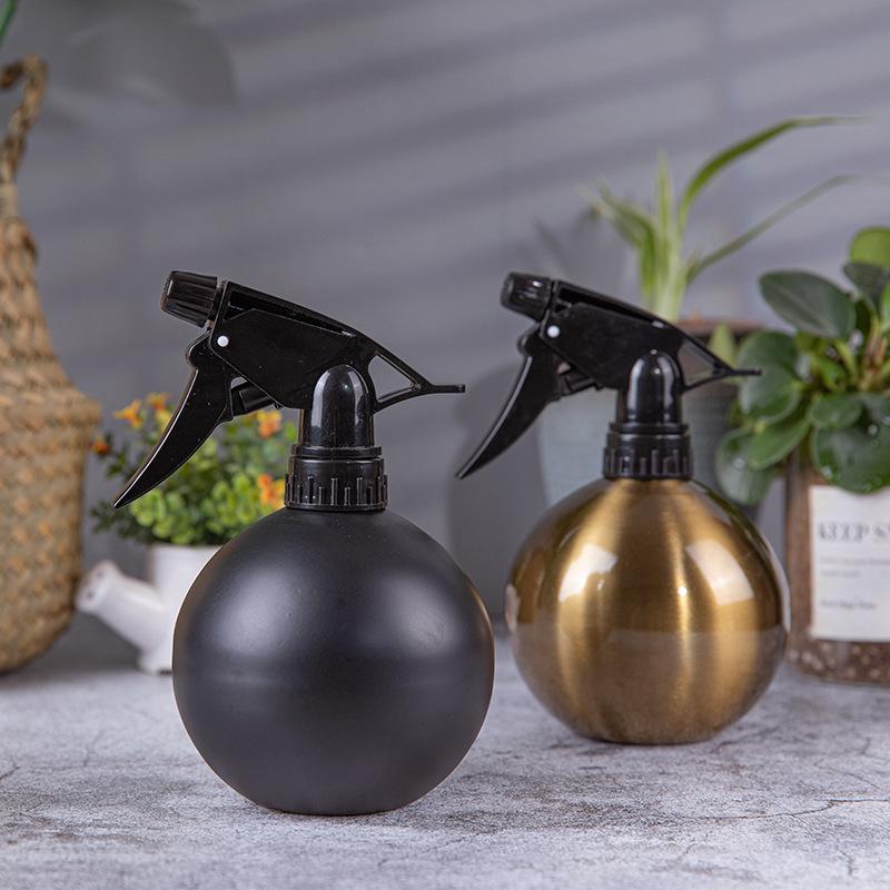 

1 шт. портативный горшок для полива растений из нержавеющей стали 304 садовый балкон цветок сочный чайник-спрей чёрный