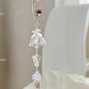 Acrylic Candy Bow Ceramic Bead Sweet Design Exquisite Backpack Car Key Cell Phone Accessories Exquisite Gift Bag Charm