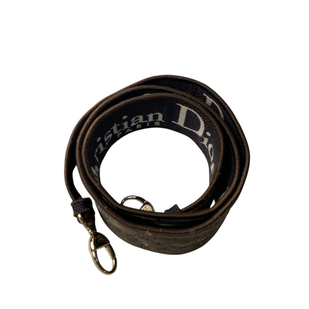 Used DiorShoulder Bag Leopard Suede Women