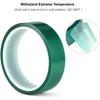 Polyester High Temperature Masking Tape,PET Tape with Silicone Adhesive,Ideal for Painting,Powder Coating,Anodizing,Circuit Boards