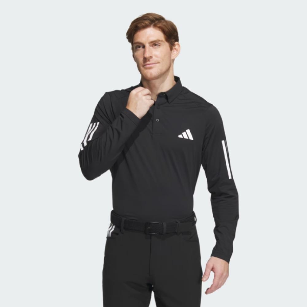 

AdidaS Men S Golf Aeroready Long Sleeve Polo Shirt In6598 XL(105)
