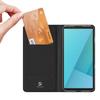 För Sony Xperia 10 VII Fodral DUX DUCIS Skin Pro-serien Läder Ställskydd Kortinnehavare
