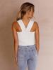 Women's Square Neck Knit Tank Top Sleeveless Fitted Sweater Shirt Summer Casual