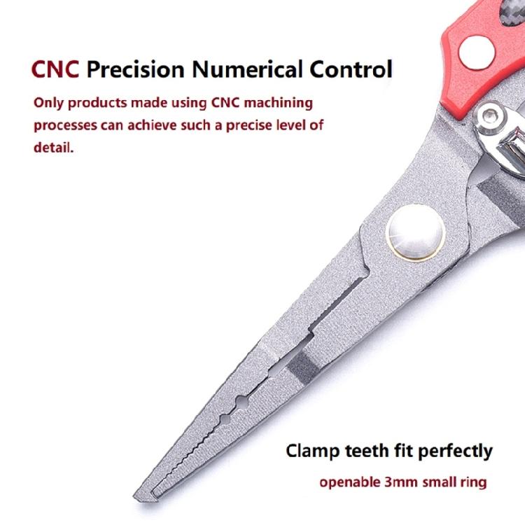 Stainless Steel Fishing Pliers Hook Remover Outdoor Fish Line Cutter Tool Comfortable Grip Scissors Fishing Accessories